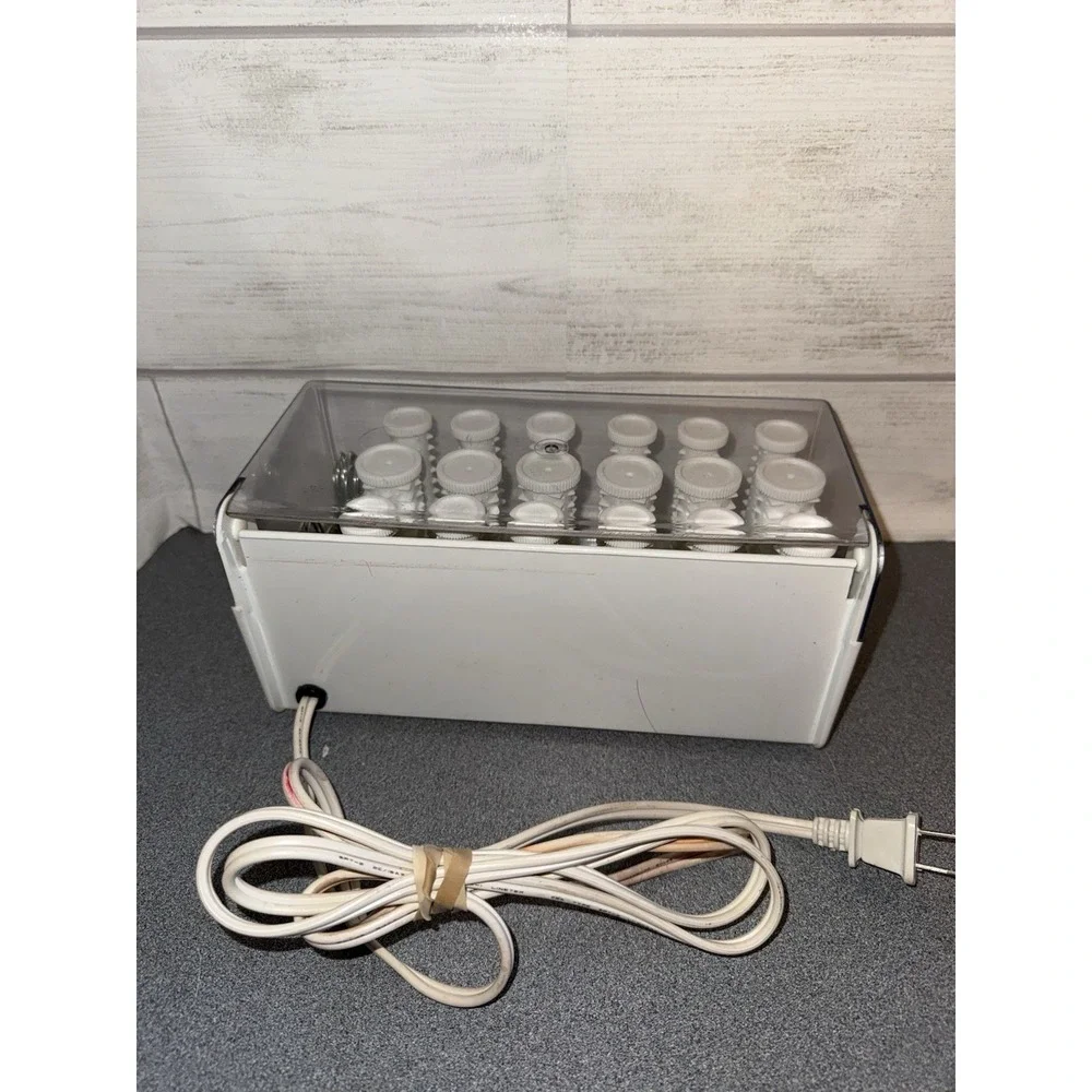 Curlmaster 18 Roller With Clips Hairsetter Model 9405‎ by Belson Tested Works